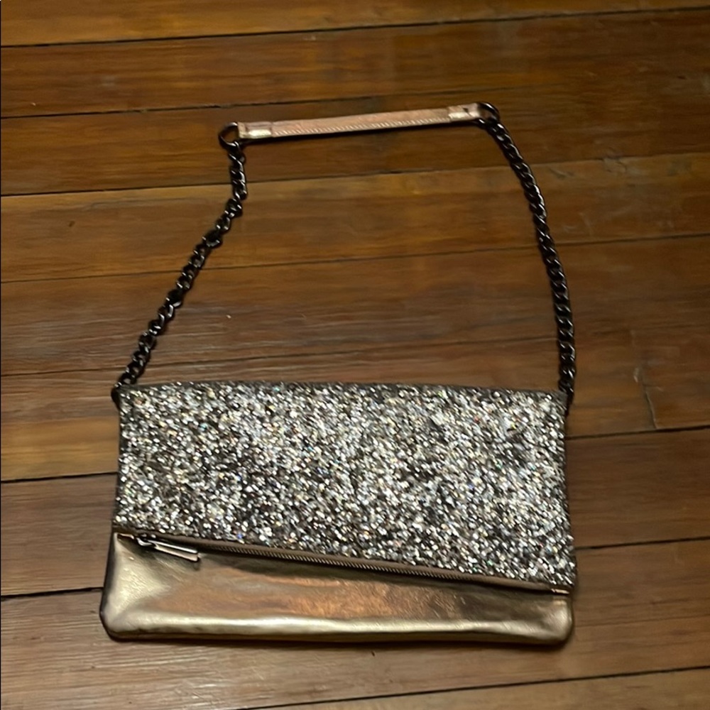 Rose gold purse